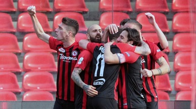 Foggia-Carpi 3-0: Mazzeo e Kragl, festa allo Zaccheria