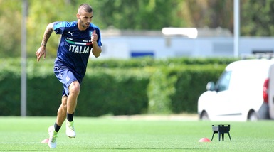 Italia, Ventura prova il 3-5-2. Si ferma Spinazzola