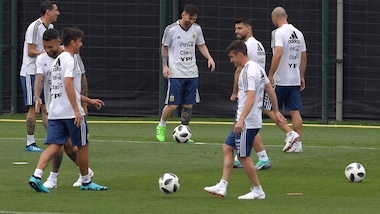 L'Argentina di Dybala e Messi si prepara per i Mondiali