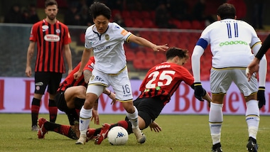 Serie B Foggia-Verona 2-2. Mazzeo e Gerbo replicano a Pazzini e Lee