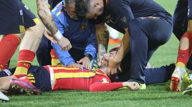 Serie B Lecce, per Scavone scongiurata l'operazione alla spalla