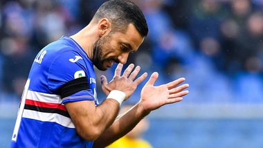 Serie A Sampdoria, Quagliarella carica: «Non molliamo»