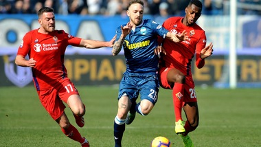 Serie A Spal, lavoro differenziato per Lazzari