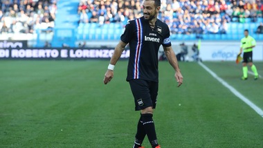 Serie A Sampdoria, prove in gruppo per Quagliarella