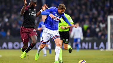 Serie A Sampdoria, terapie e lavoro specifico per Ramirez, Sala e Saponara