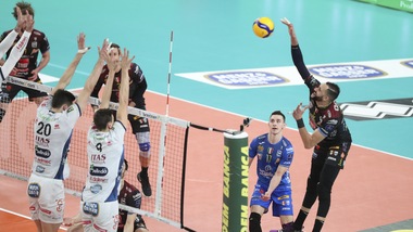 Superlega, chiusa l'andata Monza in Coppa, Civitanova vola