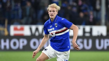 Coronavirus, Thorsby della Sampdoria è in ripresa: si allena a casa