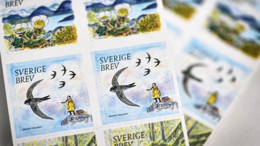 Greta Thunberg diventa francobollo in Svezia