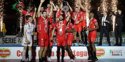 Civitanova brinda in Coppa