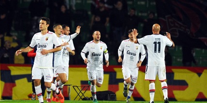 La Casertana accorcia sul Teramo: 2-0. Il Monopoli piega la Turris 3-1