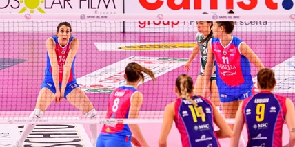 Monza corsara a Scandicci, vincono Perugia e Brescia