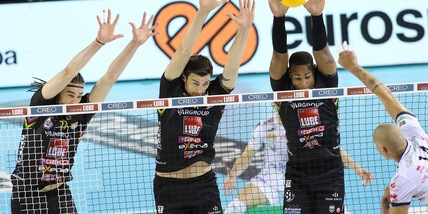 La Lube si porta avanti 2-1