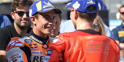 MotoGp, Lorenzo: "Vedremo un altro Marc Marquez quando tornerà"