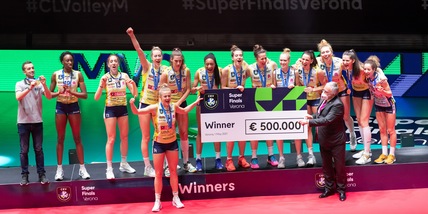 Conegliano sul tetto d'Europa