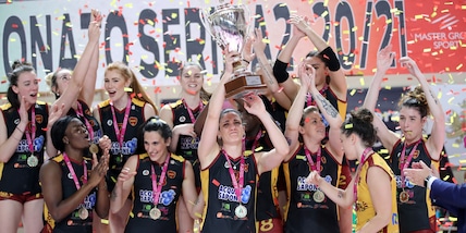 Roma festeggia l' A1 con una vittoria