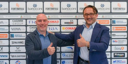 Luca Cristofani nuovo tecnico di Perugia