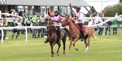 Endurance, arrivo in parata