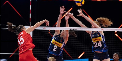 VNL: la Russia ci beffa nei finali di set