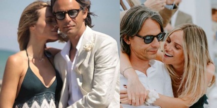 Pippo Inzaghi diventa papà: la fidanzata Angela Robusti è incinta