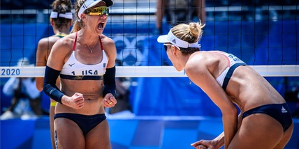 Tokyo: April-Alix sono oro nel beach femminile