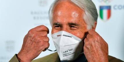 Malagò festeggia l’Italia a Tokyo 2020. Totti: “Daje!”