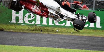 GP d'Italia, l'incidente di Marcus Ericsson che spaventò Monza