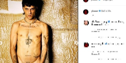 Maneskin, Damiano nudo su Instagram: la fidanzata Giorgia commenta