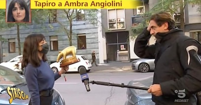 Ambra, si valuta l’azione legale contro Striscia. E il Tapiro replica