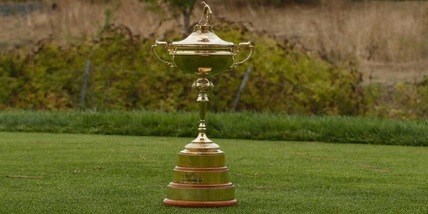 Ryder Cup 2023, il trofeo esposto a Villa Borghese