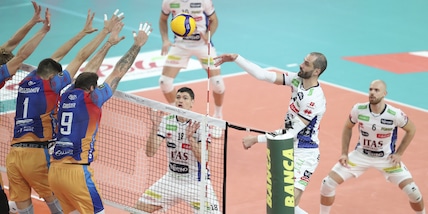 Civitanova e Trento vincono i big match