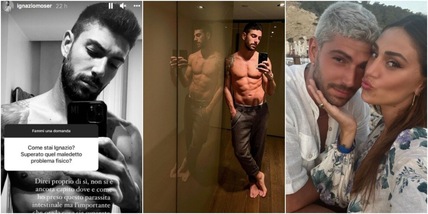 Ignazio Moser alle prese con un parassita intestinale: ecco come sta