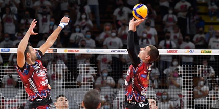 Mercoledì 24 l'8a giornata di Superlega