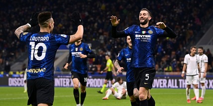Inter-Spezia 2-0: Gagliardini e Lautaro, Inzaghi non si ferma