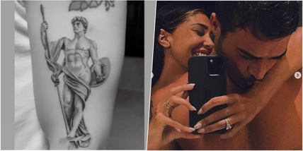 Antonino Spinalbese, ecco il nuovo tattoo: è un messaggio per Belen?