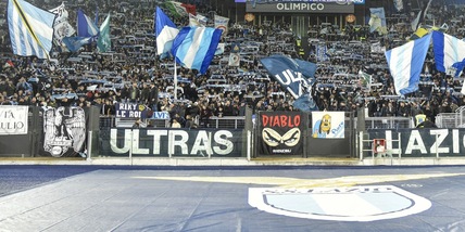 Giudice sportivo: Lazio multata per cori anti Napoli dei tifosi