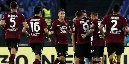 Lazio-Salernitana 1-3: tabellino, statistiche e marcatori