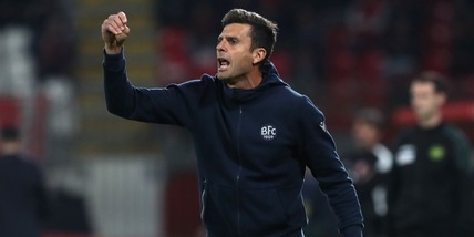 Bologna, Thiago Motta: "Gruppo forte e unito. Orsolini? Si merita questa gioia"