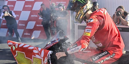 Bagnaia conquista tutti anche in tv: è boom di ascolti tv per il GP di Valencia