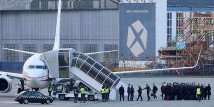 La Polonia vola in Qatar scortata dai caccia militari