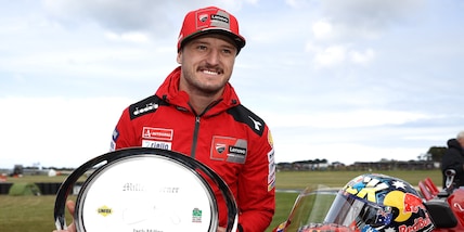 Ducati, l'ultima di Miller: in pista con la Panigale V4 nell'Australian Superbike