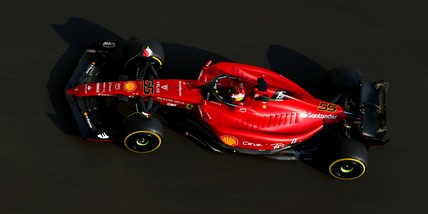 F1, test Abu Dhabi: dominio Ferrari, Sainz precede Leclerc e Shwartzman