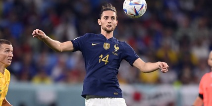 Rabiot fenomenale contro l'Australia: la Juve lo celebra sui social