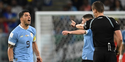 La frase polemica di Suarez che attacca arbitro e Mondiali