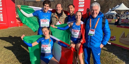 Europei Cross, la staffetta italiana è tutta d'oro