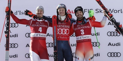 Il norvegese Braathen vince lo slalom in Val d'Isere