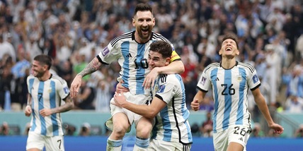 Argentina-Croazia 3-0: Messi show e doppio Alvarez, la 'Seleccion' è in finale