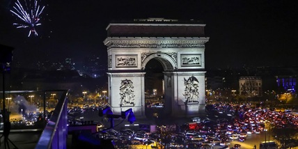 Champs Elysées isola pedonale per Francia-Argentina, ma si teme per Marocco-Croazia