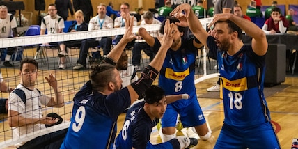 Sitting Volley: l'Italia supera la Francia, giocherà per il 5° posto