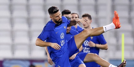 "Francia in allarme per Giroud: problemi al ginocchio, finale a rischio"