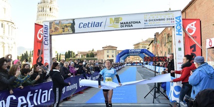 Benedetta Coliva, 21 anni, 2h35' all'esordio vince la Maratona di Pisa: mi sento una farfalla